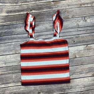 bp Nordstroms striped crop top